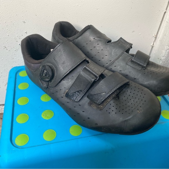 Shimano Shrp400M L01E BOA Men’s Black Cycling  Cleats  Size 43/9US - Picture 12 of 13